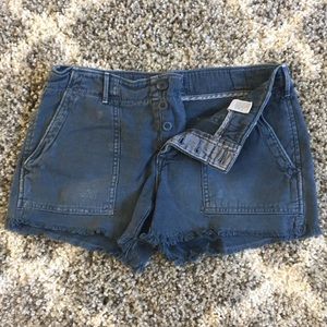 American Eagle Navy Blue Shorts